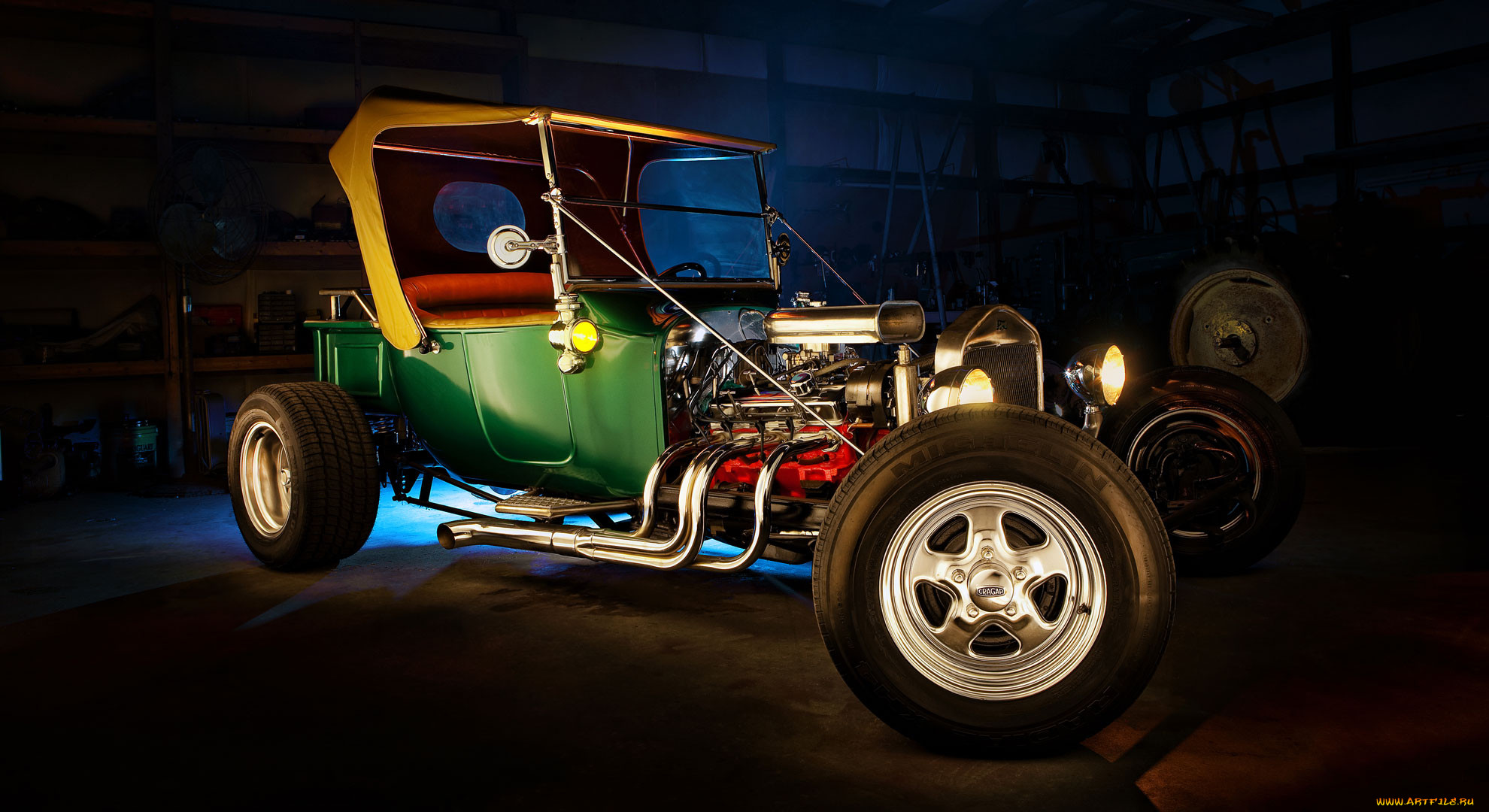 , custom, classic, car, t-bucket